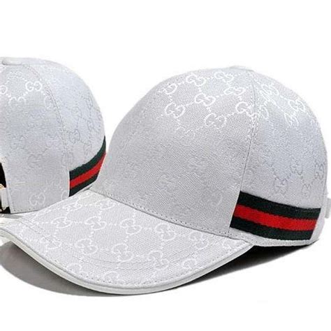 white Gucci hats for men